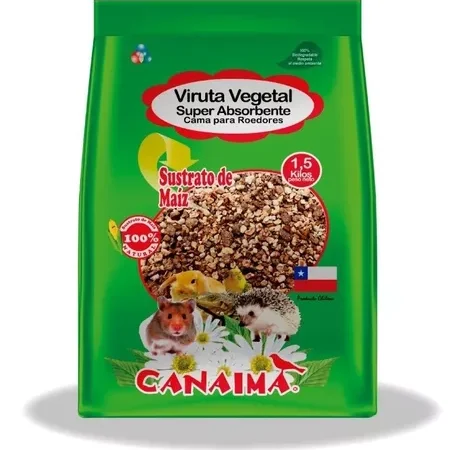 CANAIMA viruta vegetal 1.4kg x10unidades