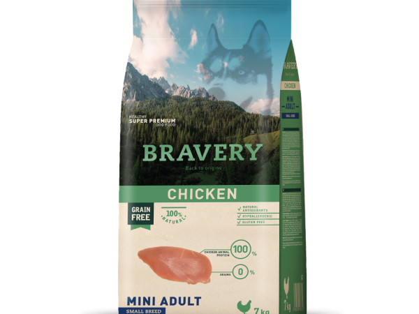 BRAVERY CHICKEN MINI ADULTO SMALL BREED (PERRO) 7KG