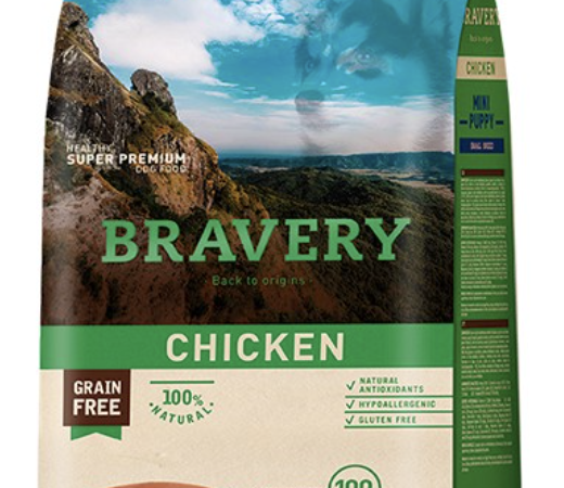 BRAVERY CHICKEN MINI PUPPY SMALL BREED (PERRO) 7KG