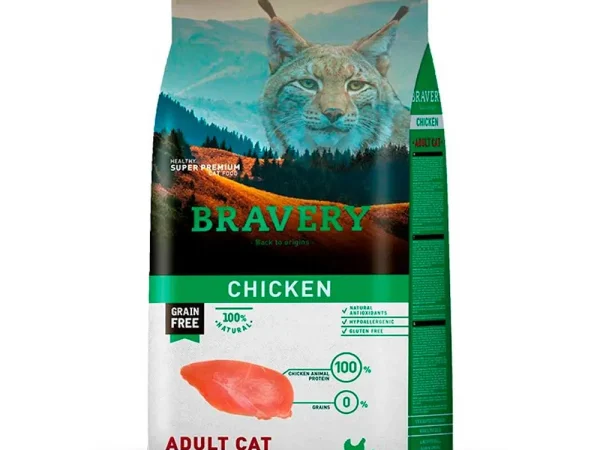 BRAVERY CHICKEN ADULTO CAT (GATO) 2Kg