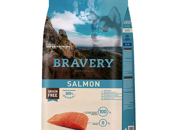 BRAVERY SALMON MINI PUPPY SMALL BREED (PERRO) 7kg