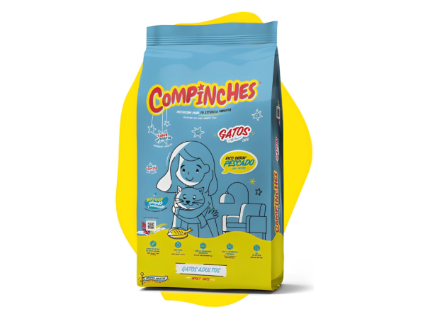 Compinches alimento para gatos sabor pescado 10kg