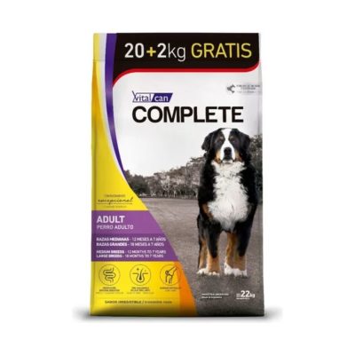 Complete para perro adulto de raza mediana y grande sabor mix 22kg