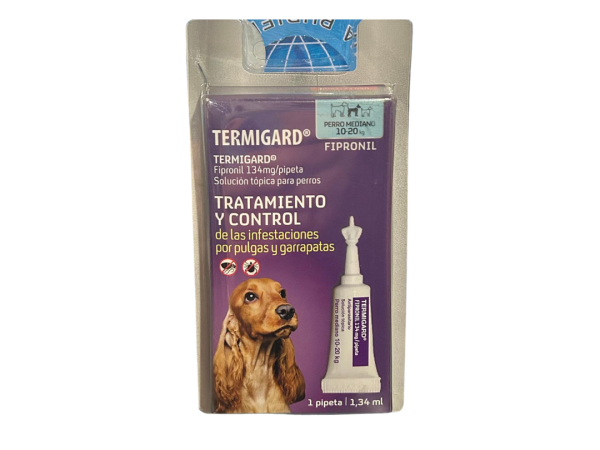 TERMINGARD pipeta para perro 1.34ml de 10 a 20kg x2 unidades