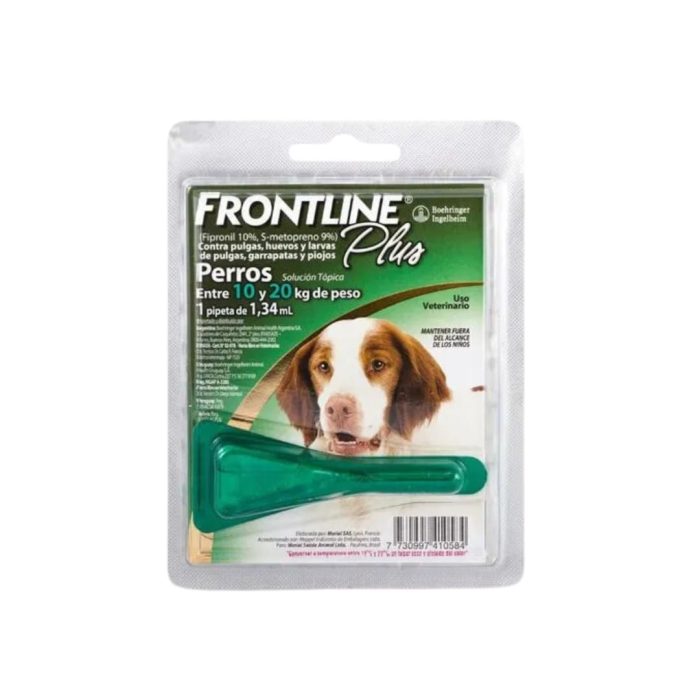 frontline de 10 a 20 kilos (1) Frontline Plus pipeta para perro hasta 10 a 20 kg