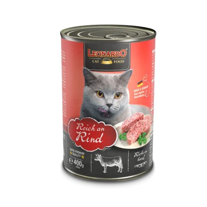 Lata Leonardo Rica en Ternera 400 gramos x 2 unidades