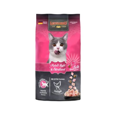 Leonardo Gato Adulto Light Esterilizado 7,5 kilos