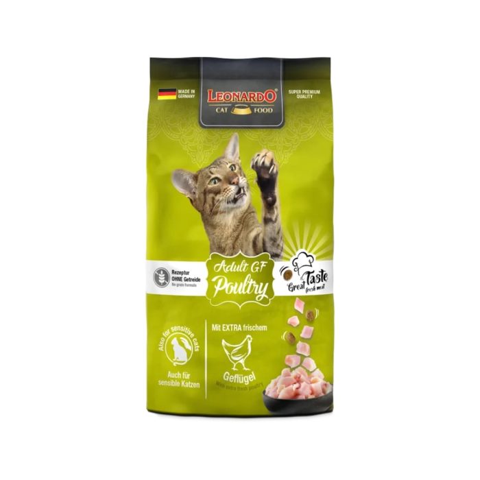 Leonardo Gato Adulto GF Poultry 7,5 kilos