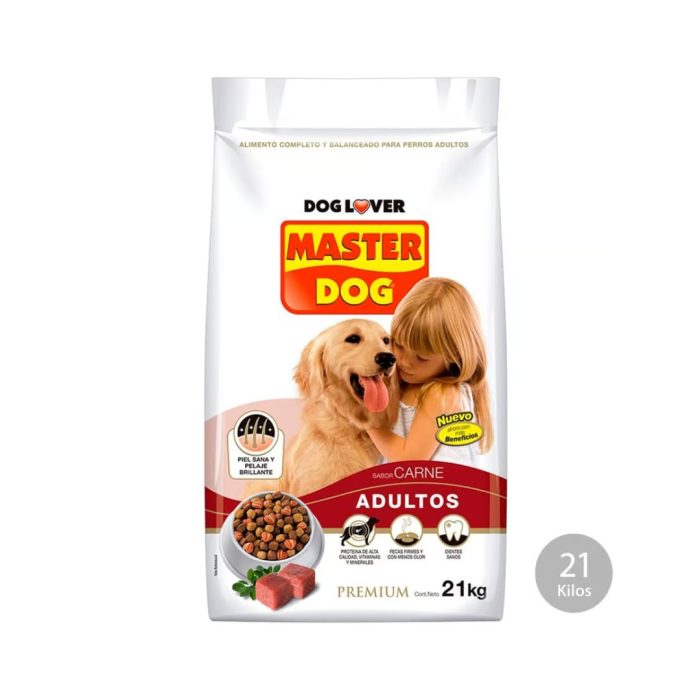 master dog adulto sabor carne 21 kilos MASTER DOG ADULTO CARNE 21 KILOS