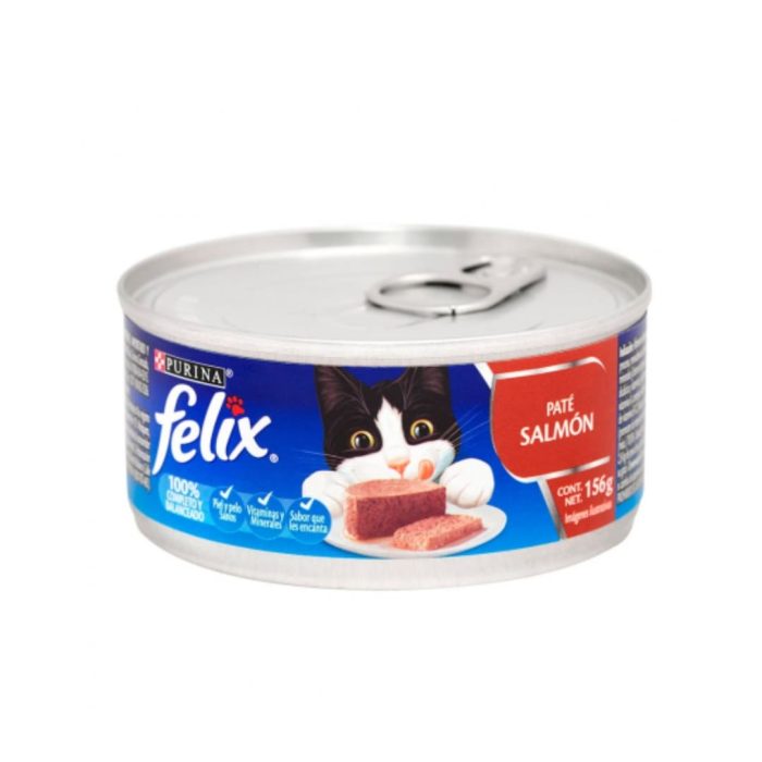 Lata Paté Felix 156 gr sabor Salmón x 10 unidades