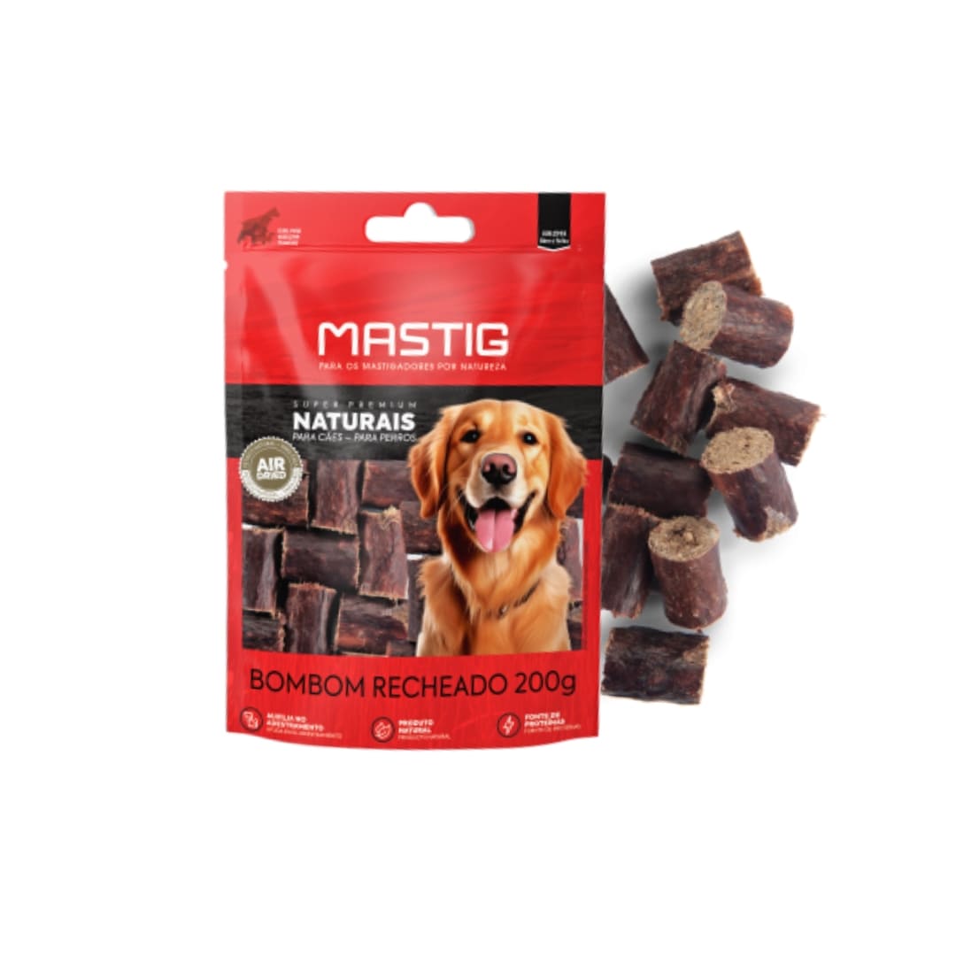 Snack  Mastig Bombon Relleno 200 gr X 2 Unidades