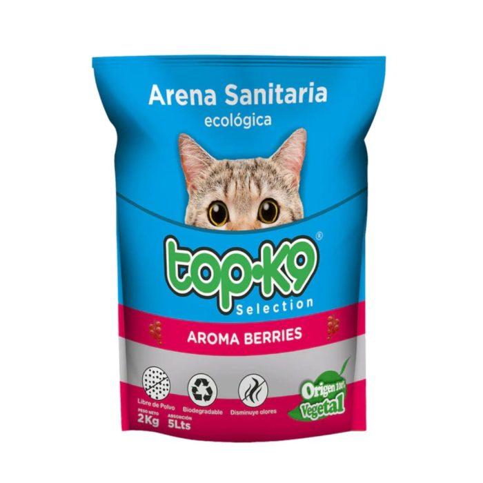 Arena Ecologica aroma berries 2 kilos x 10 unidades