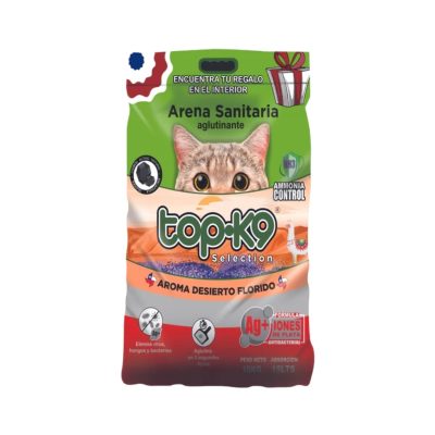 Arena top k 9 aroma desierto florido iones de plata  10 kilos