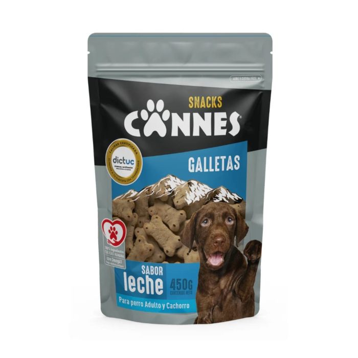 Galleta cannes sabor leche X 10 Unidades