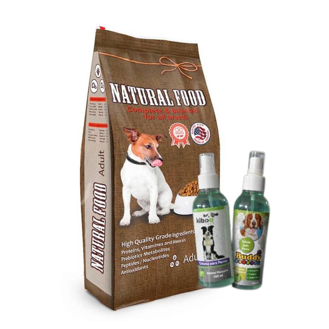 natural food todas las razas Oferta Natural Food todas las razas 15 kilos +colonia