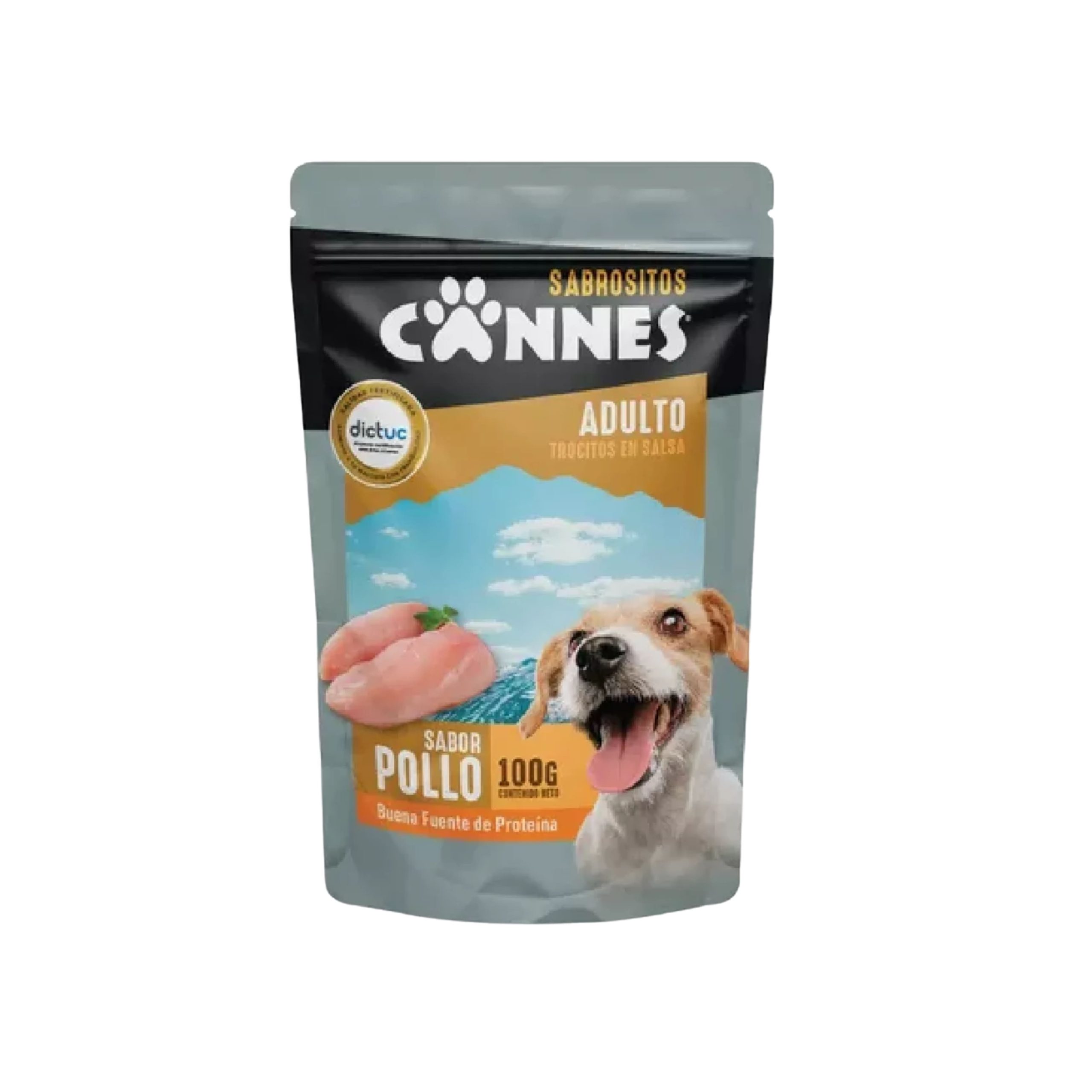 Sachet cannes adulto pollo 2 cajas de 12 unidades cada una Total :24 unidades