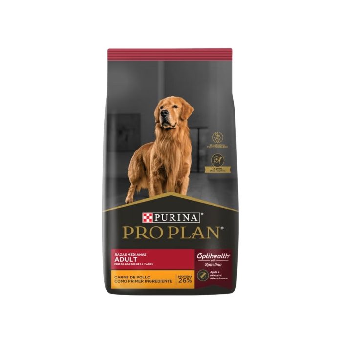 Proplan adulto raza mediana 12 kilos