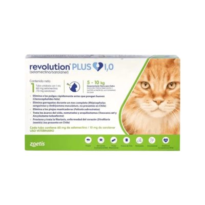 Revolution Plus Gato  5 a 10 Kilos