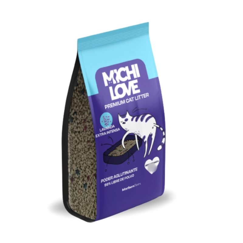 Michi Love aroma lavanda 20 Kilos x 10 unidades