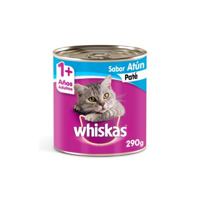Lata whiskas atún 290 gr x 10 unidades