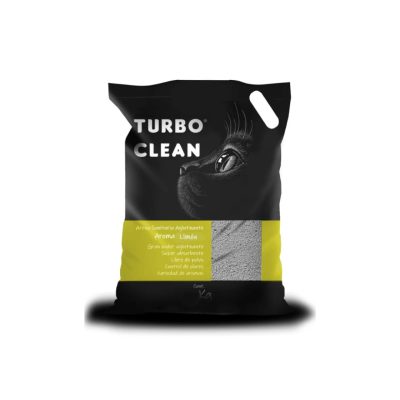 Arena Turbo Clean aroma limón 4 kilos x 4 unidades: Total 16 kilos