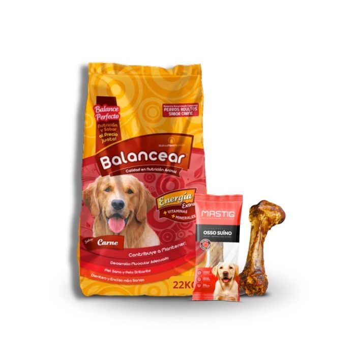 Formato nuevo ofertas (22) Balancear perro 22 kilos + 1mastig hueso porcino