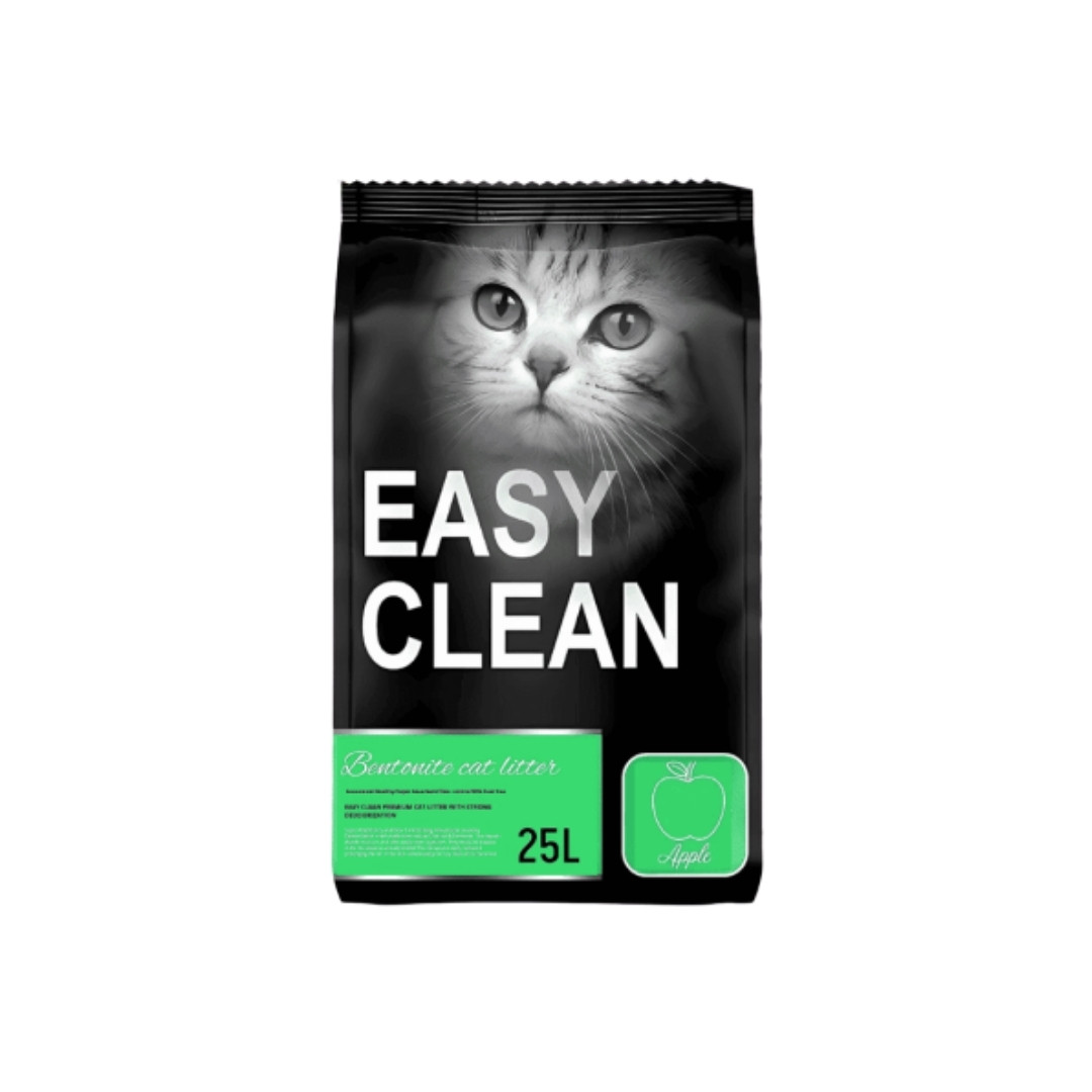 Easy Clean Arena Sanitaria para Gatos 20KG - Manzana