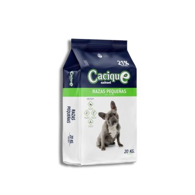 Cacique perro adulto raza pequeña 20 kilos