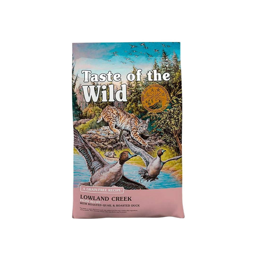 TASTE OF THE WILD LOWLAND CREEK FELINE PATO 2 KILOS