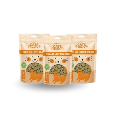 Cats snack hierba gatera sabor pollo - 6 unidades
