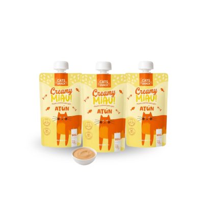 Snack creamy miau sabor atún -12 unidades